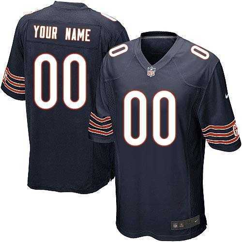 Customized Men Chicago Bears Navy Blue Team Color Nike Game Stitched Jersey,We sell and wholesale Customized Men Chicago Bears Navy Blue Team Color Nike Game Stitched Jersey on line form chian!
